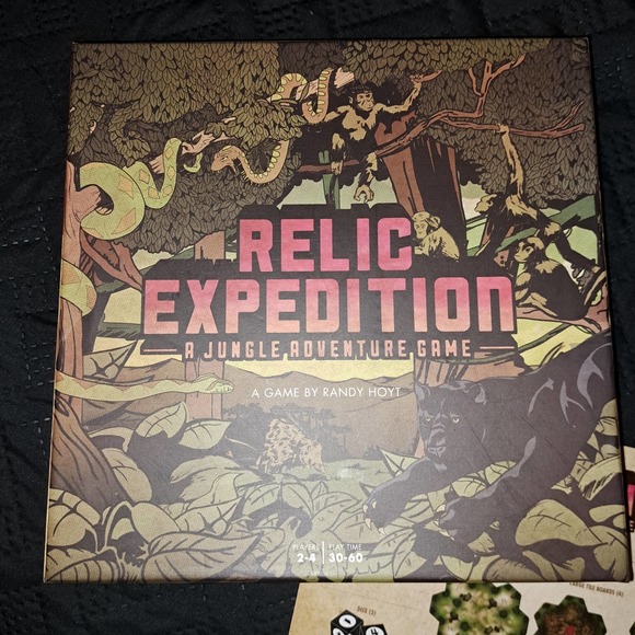 NIB - GAME NIGHT FUN!  Relic Expedition: A Jungle Adventure Game - Picture 7 of 7